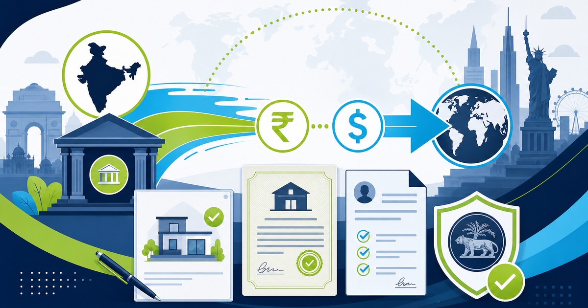 FEMA Outward Remittance clearances and Form 15CA/15CB certificates being prepared by an Indian banker